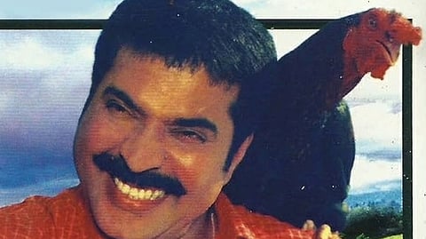 മമ്മൂട്ടി നായകനായ 'ഒരു മറവത്തൂർ കനവി'ന്റെ പോസ്റ്ററിൽ നിന്ന്