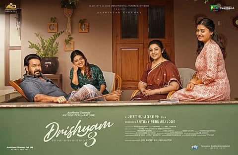 'ദൃശ്യം-3' പുതിയ പോസ്റ്റർ