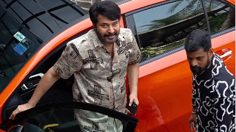 മമ്മൂട്ടി 'പേട്രിയറ്റ്' ഡബ്ബിങ്ങിനെത്തുന്നു