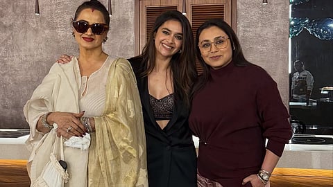 രേഖയ്ക്കും റാണി മുഖർജിക്കുമൊപ്പം കീർത്തി സുരേഷ്