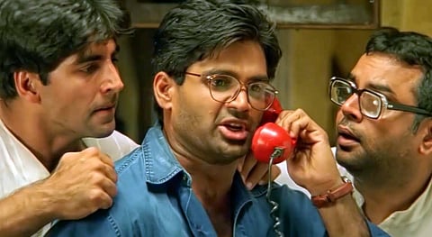 'ഹേരാ ഫേരി' ഒന്നാംഭാഗത്തിൽ അക്ഷയ് കുമാർ,സുനിൽ ഷെട്ടി,പരേഷ് റാവൽ എന്നിവർ