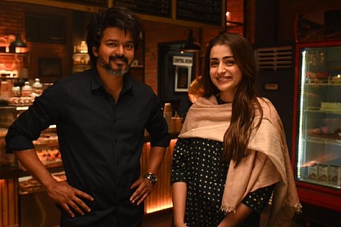 വിജയ് യും തൃഷയും