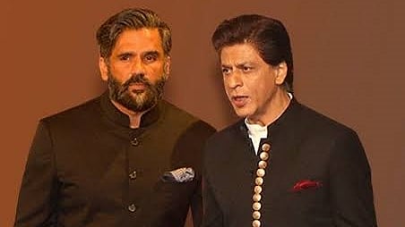 സുനിൽ ഷെട്ടിയും ഷാരൂഖ് ഖാനും