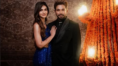 അല്ലു അർജുനും ഭാര്യ സ്നേഹ റെഡ്ഡിയും