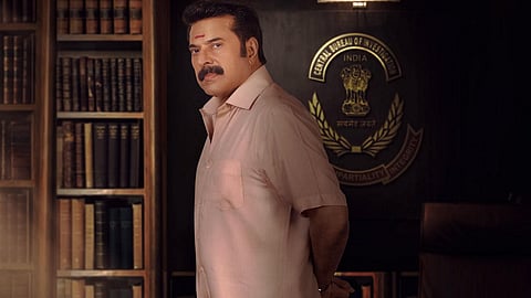 സിബിഐ അഞ്ചാംഭാഗമായ 'സിബിഐ 5-ദ് ബ്രെയിൻ' പോസ്റ്റർ