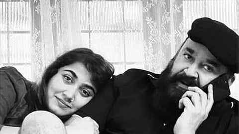 മോഹൻലാലും മകൾ വിസ്മയയും