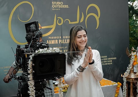 'പ്രേംപാറ്റ' പൂജാ ചടങ്ങിൽ മമ്ത മോഹൻദാസ്