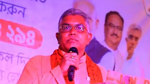 দিলীপ ঘোষ - ছবি ফেসবুক থেকে সংগৃহীত