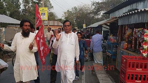 রায়গঞ্জে প্রচারে মহম্মদ সেলিম