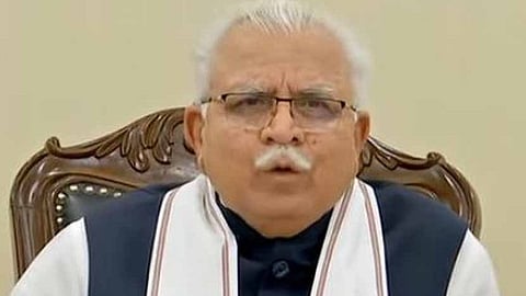 মুখ্যমন্ত্রী মনোহর লাল খট্টর