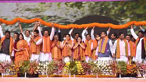 ডুমুরজলায় বিজেপি জনসভা