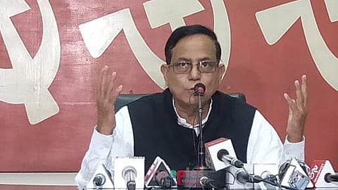 সাংবাদিক সম্মেলনে মহম্মদ সেলিম