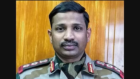 প্রয়াত কর্নেল বি সন্তোষ বাবু