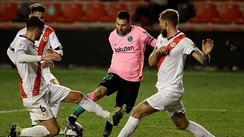 খেলা চলাকালীন একটি মুহূর্ত