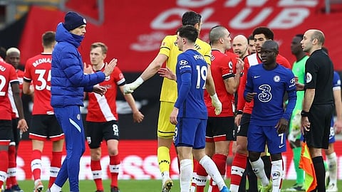 ইপিএল - সাউদাম্পটন চেলসির ম্যাচ ১-১ ড্র