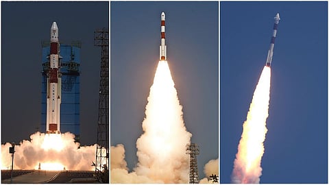 অ্যামাজোনিয়া-১, ই-গীতা, প্রধানমন্ত্রী মোদীর ছবি নিয়ে মহাকাশে পাড়ি ISRO-র রকেটের