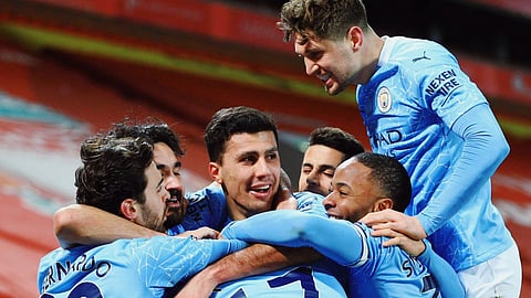 ম্যান সিটির খেলোয়াড়রা