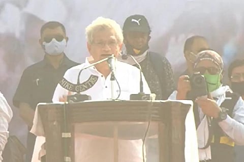 ব্রিগেডে সীতারাম ইয়েচুরি