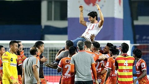 ISL: রুদ্ধশ্বাস ম্যাচে শেষ হাসি এফসি গোয়ার, হায়দারাবাদের সঙ্গে ম্যাচ ড্র রেখেই প্লে অফের ছাড়পত্র