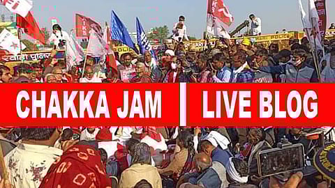 কৃষি আইন বাতিলের দাবীতে দেশজুড়ে শুরু 'চাক্কা জ্যাম'