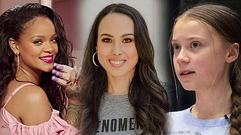 রিহানা, মীনা হ্যারিস ও গ্রেটা থুনবার্গ