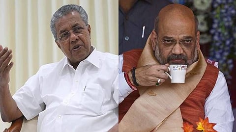 পিনারাই বিজয়ন ও অমিত শাহ