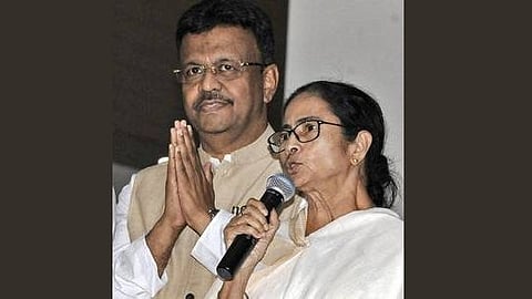 ফিরহাদ হাকিম ও মমতা বন্দ্যোপাধ্যায়