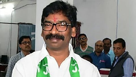 ঝাড়খন্ডের মুখ্যমন্ত্রী হেমন্ত সোরেন
