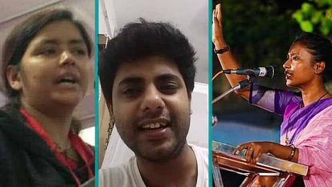 মীনাক্ষী মুখার্জি, সৃজন ভট্টাচার্য, দীপ্সিতা ধর