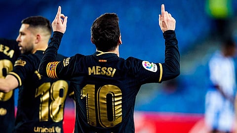 মেসির রেকর্ডের রাতেই সোসিদিয়াকে ৬ গোল বার্সেলোনার