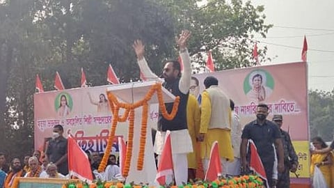 জনসভায় দুলাল বর