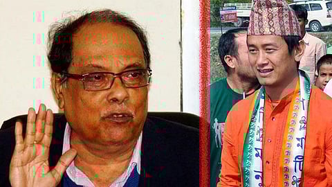 অশোক ভট্টাচার্য ও বাইচুং ভুটিয়া