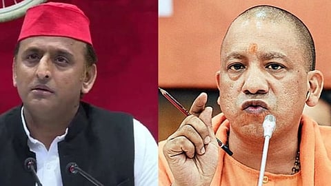 অখিলেশ যাদব এবং যোগী আদিত্যনাথ