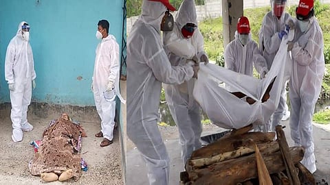 Red Volunteers: এগিয়ে এলেন না প্রতিবেশীরা, শেষকৃত্যে ভরসা সেই রেড ভলান্টিয়াররাই