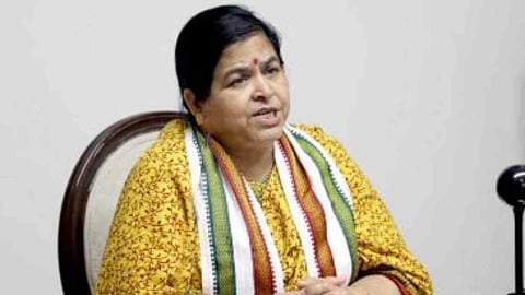 মধ্যপ্রদেশের সংস্কৃতি মন্ত্রী ঊষা ঠাকুর