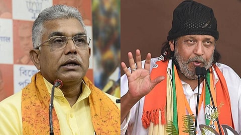 দিলীপ ঘোষ, মিঠুন চক্রবর্তী