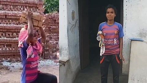 ভারতীয় মহিলা দলের ফুটবলার সঙ্গীতা সোরেন