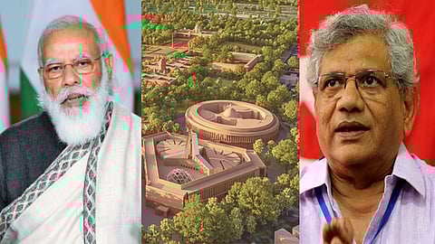 হাসপাতাল নয়, অহমিকা মেটাতে প্রাসাদ নির্মাণকেই প্রাধান্য দিয়েছেন প্রধানমন্ত্রী - ইয়েচুরি