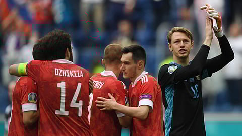 রাশিয়া বনাম ফিনল্যান্ড ম্যাচের শেষে