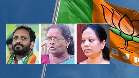 কে সুরেন্দ্রন, সি কে জানু ও প্রশিথা আজিকোড়ে