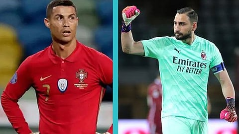 ক্রিশ্চিয়ানো রোনাল্ডো ও জিয়ানলুইজি ডোন্নারুমা