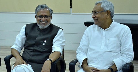সুশীল মোদী, নীতিশ কুমার