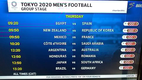 Tokyo Olympics: ফুটবল শুরু ২২ জুলাই - ইজিপ্টের বিরুদ্ধে উদ্বোধনী ম্যাচে স্পেন