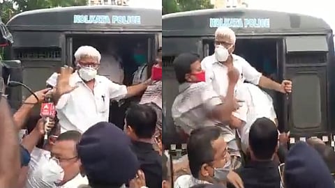 গ্রেপ্তার সুজন চক্রবর্তী