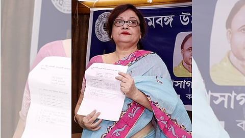 সর্বোচ্চ নম্বর প্রাপকের ধর্মীয় পরিচয় উল্লেখ, শিক্ষা সংসদের সভাপতি মহুয়া দাসকে শোকজ