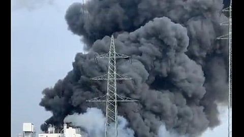 জার্মানির লেভারকুসেনে বিস্ফোরণ