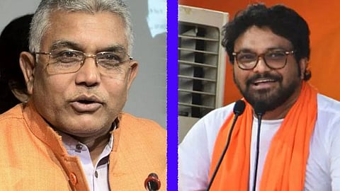 দিলীপ ঘোষ এবং বাবুল সুপ্রিয়