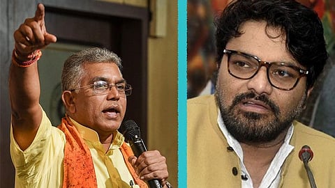 দিলীপ ঘোষ ও বাবুল সুপ্রিয়