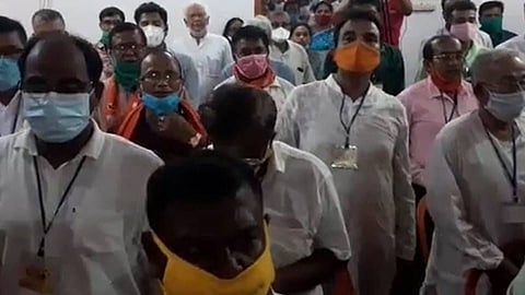 বিজেপির বনগাঁ সাংগঠনিক জেলার বৈঠক