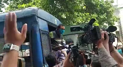 মুচিপাড়া কাণ্ডে বিজেপি নেতা সজল ঘোষের পুলিশি হেফাজত
